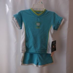Wilson Infant Short Sleeve Shirt & Shorts